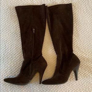 BCBG Girls Brown Suede Boots